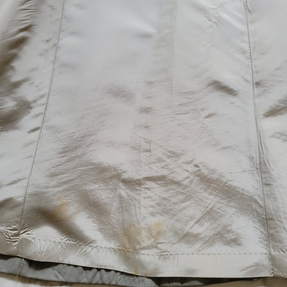 Vintage Grey Leather Belted Trench Coat 24K by Dan di Modes - Picture 8 of 16